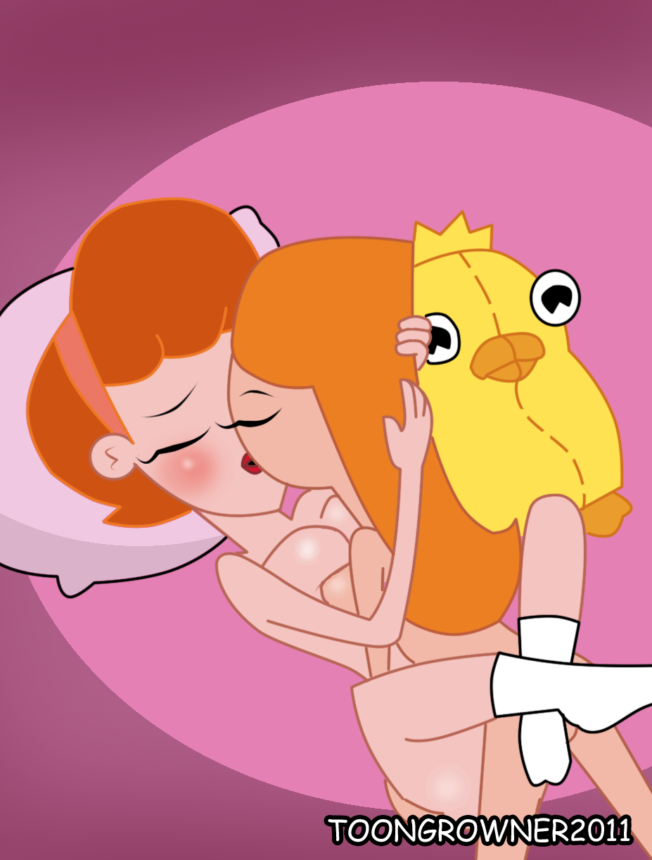 phineas nude and candace ferb Panty and stocking with garterbelt nude