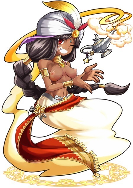 nude and sonia puzzle dragons Little red riding hood