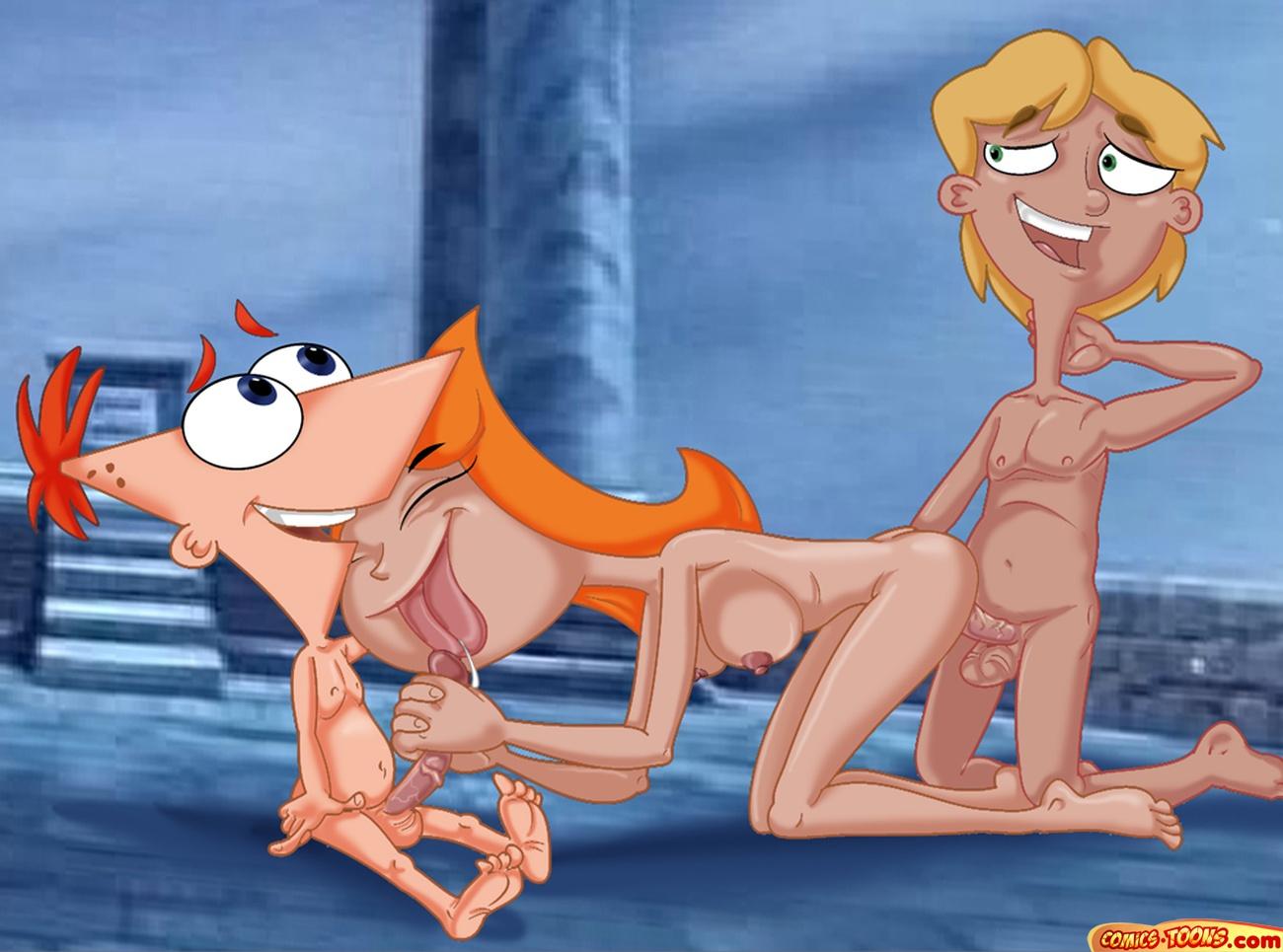 nude candace phineas ferb and The emperors new school