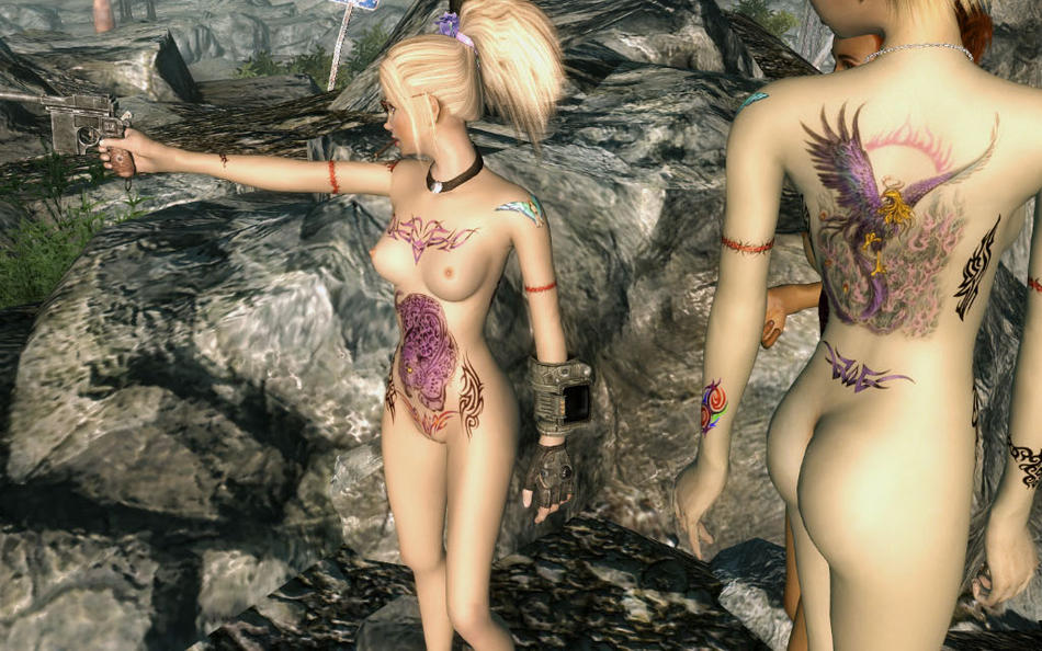 mod 4 fallout nude glorious female Marina from zig and sharko