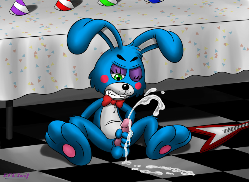 and withered bonnie toy bonnie Manyu hiken-cho gif