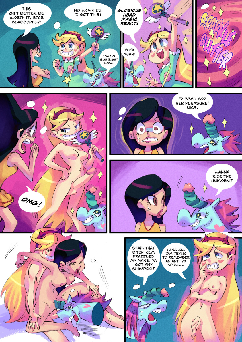 comic the of star vs evil forces starco A man walked into a bar and said ow